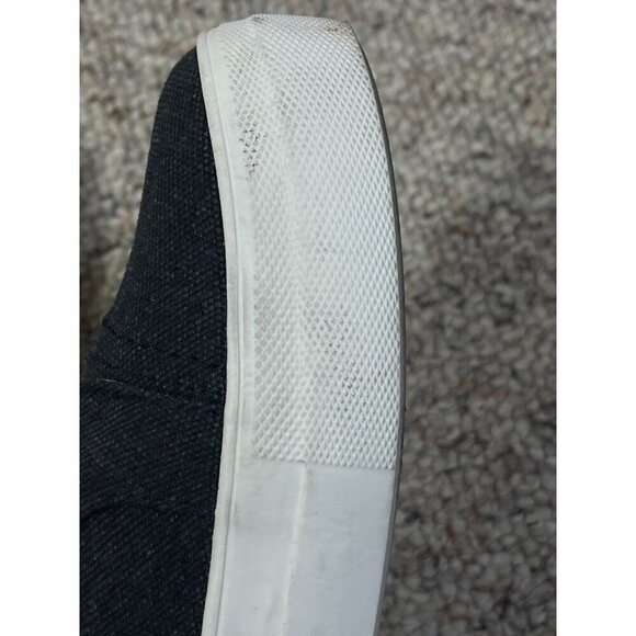 DV by Dolce Vita Slip On Sneaker Cross Lace Dark Gray Women's Size 7.5 - Picture 11 of 11